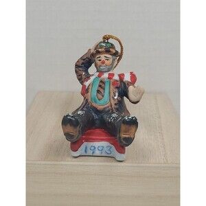 Vintage Emmett Kelly Circus Collection Figurine Ornament DOWNHILL 2" Clown 1993